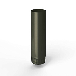 Труба водосточная оцинкованная порошок ф90х1250мм RAL 6008