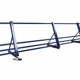 Ограждение кровельное фальц 2000мм 600-25-1-1,5-2 оцинкованная сталь с порошковым покрытием RAL 5002