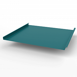 Фальц двойной стоячий оцинкованный с полимерным покрытием 0,5х625мм RAL 5021