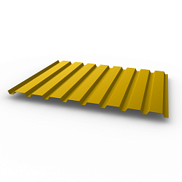 Профнастил С20 - 0,4х1150мм (RAL 1005) оцинкованный, с полимерным покрытием (Полиэстер)