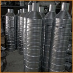 Воронка водосточная водосборная оцинкованная ф220х350мм