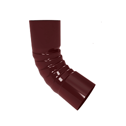 Колено водосточное с полимерным покрытием Металлпрофиль ф150мм RAL 3011