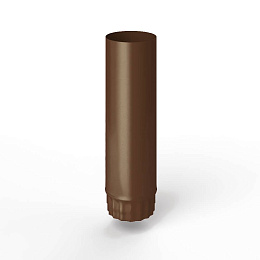 Труба водосточная оцинкованная порошок ф190х1250мм RAL 8011