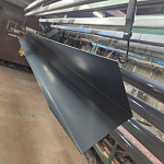 Парапет плоский RAL 7024 полиэстер 0,5 мм