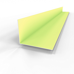 Планка угла внутренняя RAL 1026 оцинкованный c порошковым покрытием 0,45мм