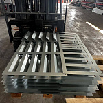 Вентиляционная решетка 200x200 наружная оцинкованная 0.5мм