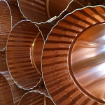 Труба водосточная медная ф120х1250мм