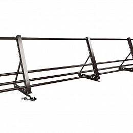 Ограждение кровельное холоднокатанная сталь с порошковым покрытием 3000мм универсальный 600-25-1-1,5-3 холоднокатанная сталь с порошковым покрытием RAL 8017