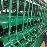 Крепление желоба водосточного c порошковым покрытием ф220x350мм RAL 6005