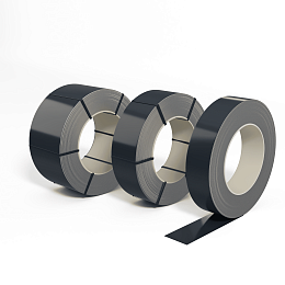 Лента оцинкованная (Штрипс) 0,8 мм (RAL 5008) с полимерным покрытием