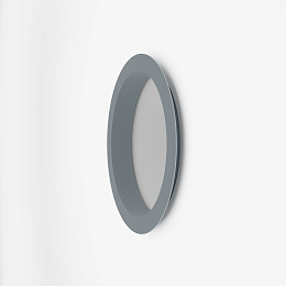 Откос радиусный 0,55 мм (RAL 7001) c порошковым покрытием