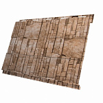 Вертикаль 0,2 prof 0,45 Print Elite с пленкой Sand Stone TwinColor