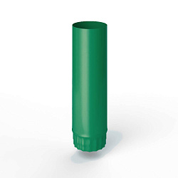 Труба водосточная оцинкованная порошок ф90х1250мм RAL 6032