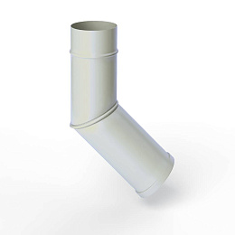 Колено водосточное оцинкованное порошок ф150мм RAL 7035