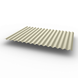 Профнастил С15 (RAL 1013) Полиэстер 0,35х1180мм