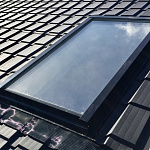 Окно мансардное дерево, лак ручка отсутствует Werso глухое ОС 78*118см