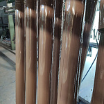 Труба водосточная оцинкованная порошок ф190х1250мм RAL 8025