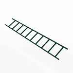 Лестница фальц кровельная 3000мм холоднокатанная сталь с порошковым покрытием RAL 6005