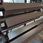 Откос оконный 0,55 мм (RAL 8025) c порошковым покрытием