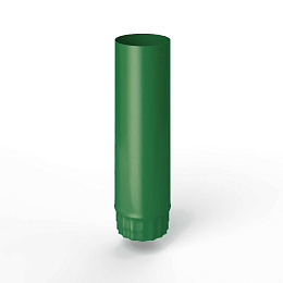 Труба водосточная оцинкованная порошок ф125х1250мм RAL 6001