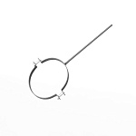 Крепление водосточный трубы сварное оцинкованное порошок ф180х10х250мм RAL 9022