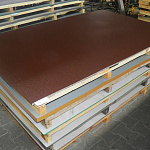 Лист оцинкованный 1,2х1250мм (RAL 4007) с полимерным покрытием (полиэстер)