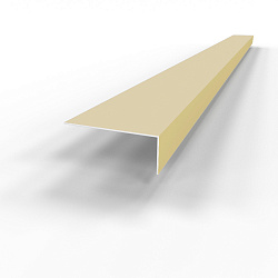 Лобовая планка 0,45 мм RAL 1015 оцинкованная, с полимерным покрытием