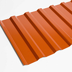 Профнастил оцинкованный с полимерным покрытием С20 Grand line Optima 0,45х1165мм RAL 8017
