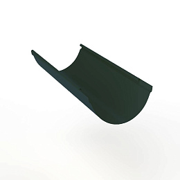 Желоб водосточный оцинкованный порошок ф120х2000мм RAL 6012