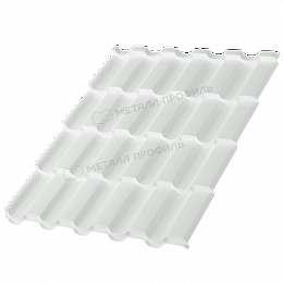 Металлочерепица МП Монтекристо-XL NormanMP (ПЭ-01-9003-0,5)