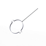 Крепление водосточный трубы сварное оцинкованное порошок ф150х10х250мм RAL 7004