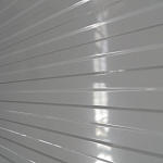 Профнастил С8 - 0,35х1180мм (RAL 8022) оцинкованный, с полимерным покрытием (полиэстер)