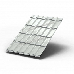 Металлочерепица МП Ламонтерра-XL (ПЭ-01-9003-0,45)