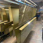 Отлив 0,5 мм RAL 1019 оконный оцинкованный c порошковым покрытием