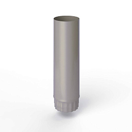 Труба водосточная оцинкованная порошок ф130х1250мм RAL 7036