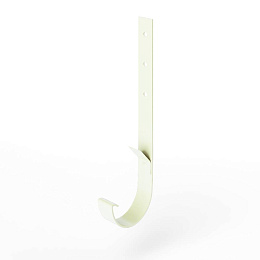 Крепление желоба водосточного c порошковым покрытием ф150x350мм RAL 9010