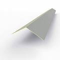 Конек кровельный 0,45 мм RAL 7004 оцинкованный, c полимерным покрытием