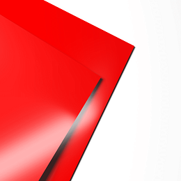 Лист оцинкованный 0,5х1250мм (RAL 3026) с полимерным покрытием (полиэстер)