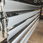 Отлив 0,5 мм RAL 7047 оконный оцинкованный c порошковым покрытием