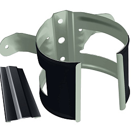 Крепление трубы под дерево Grand Line Optima ф90мм RAL 7024