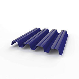 Профнастил Н57 оцинкованный 0,8х801мм (RAL 5002) с полимерным покрытием (Полиэстер)