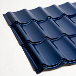 Металлочерепица Монтеррей классик оцинкованная с полимерным покрытием 0.4x1180мм  RAL 5005