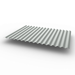 Профнастил С15 (RAL 7035) Полиэстер 0,6х1180мм