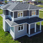 ЭкоБрус 0,345 0,5 Satin RAL 7004 сигнальный серый