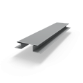 Н профиль соединительный (RAL 7004) оцинкованный с порошковым покрытием 0,45 мм