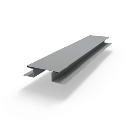 Н профиль соединительный (RAL 7004) оцинкованный с порошковым покрытием 0,45 мм