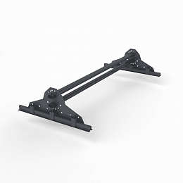 Снегозадержатель трубчатый плоскоовальный 3000мм фальц 40x20-1,0-2,0-3 оцинкованная сталь с порошковым покрытием RAL 7024