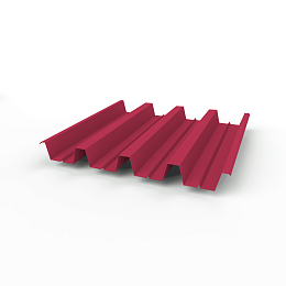 Профнастил Н60 (RAL 3027) 0,7х845мм оцинкованный, с полимерным покрытием (Полиэстер)