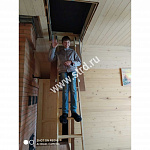 Лестница деревянная Fakro LWT Термоизол. складная 3-сегментная 130*70см 305см