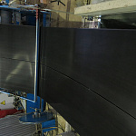 Лента оцинкованная с полимерным покрытием полиэстер Grand line Optima 0,45мм RAL 7005